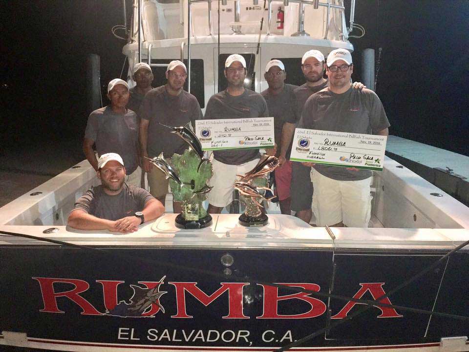 Rumba second at El Salvador
