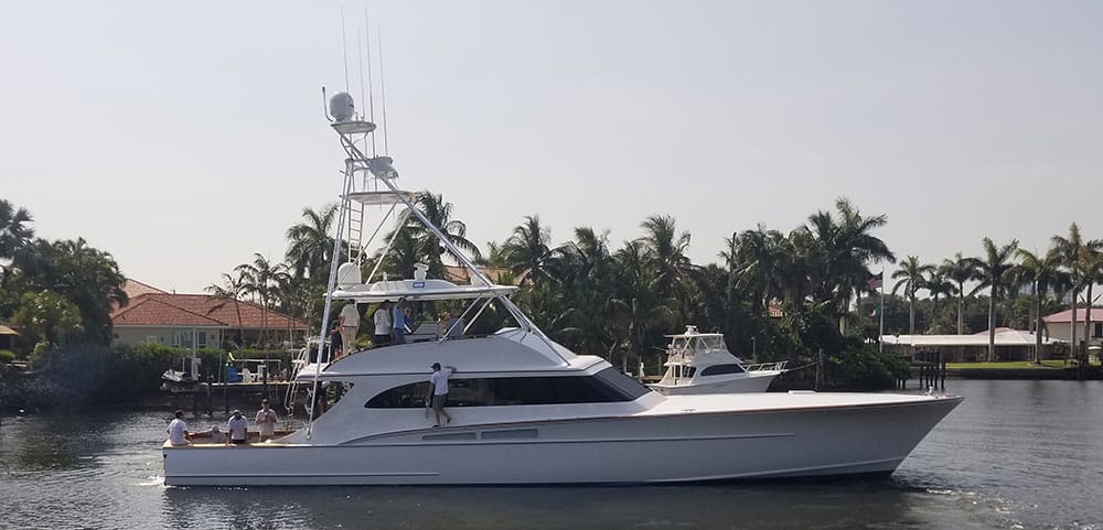 73 foot yacht made by michael rybovich and sons boatworks