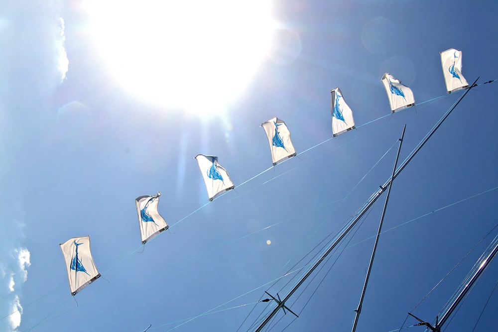 sailfish flags from tournament