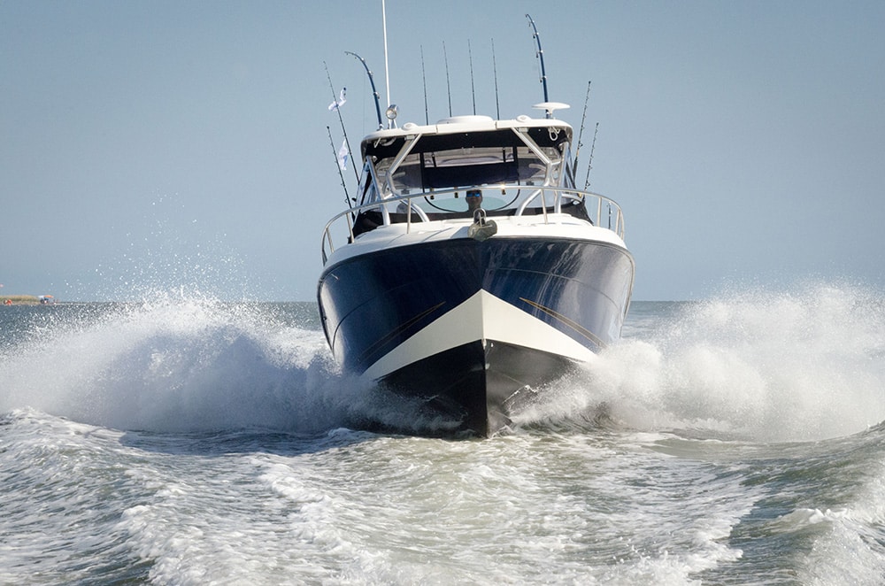 Salty Maintenance sport-fishing boat