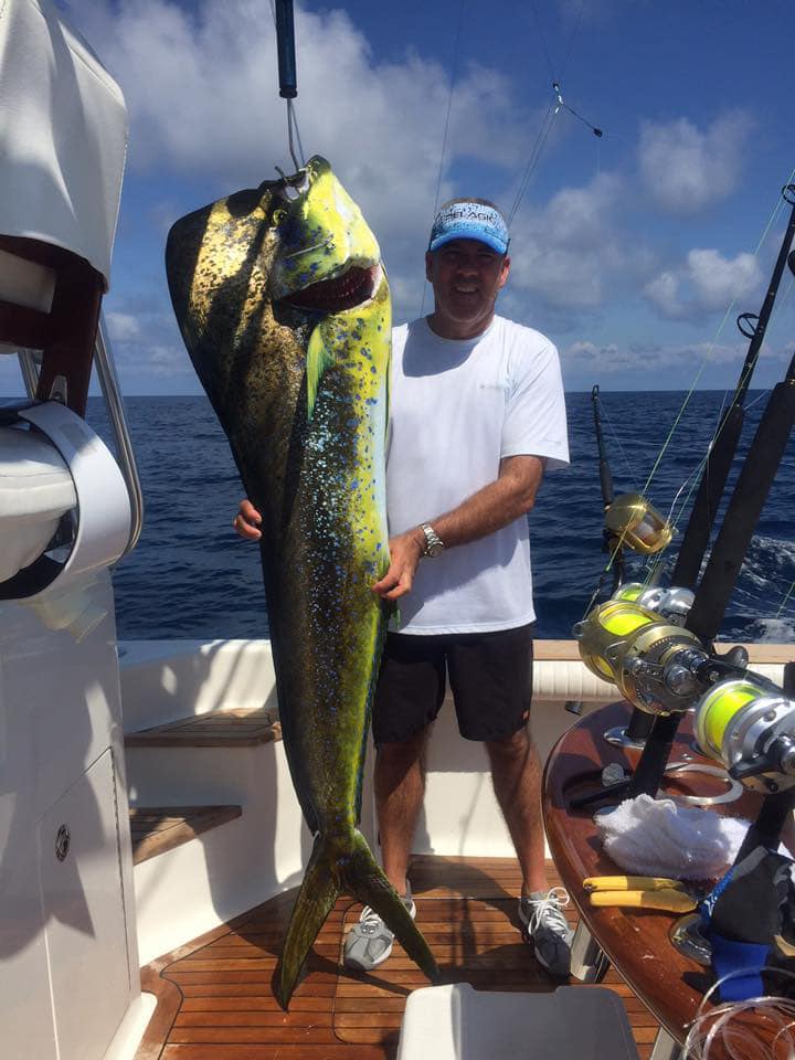 mahi caught off Los Sueños