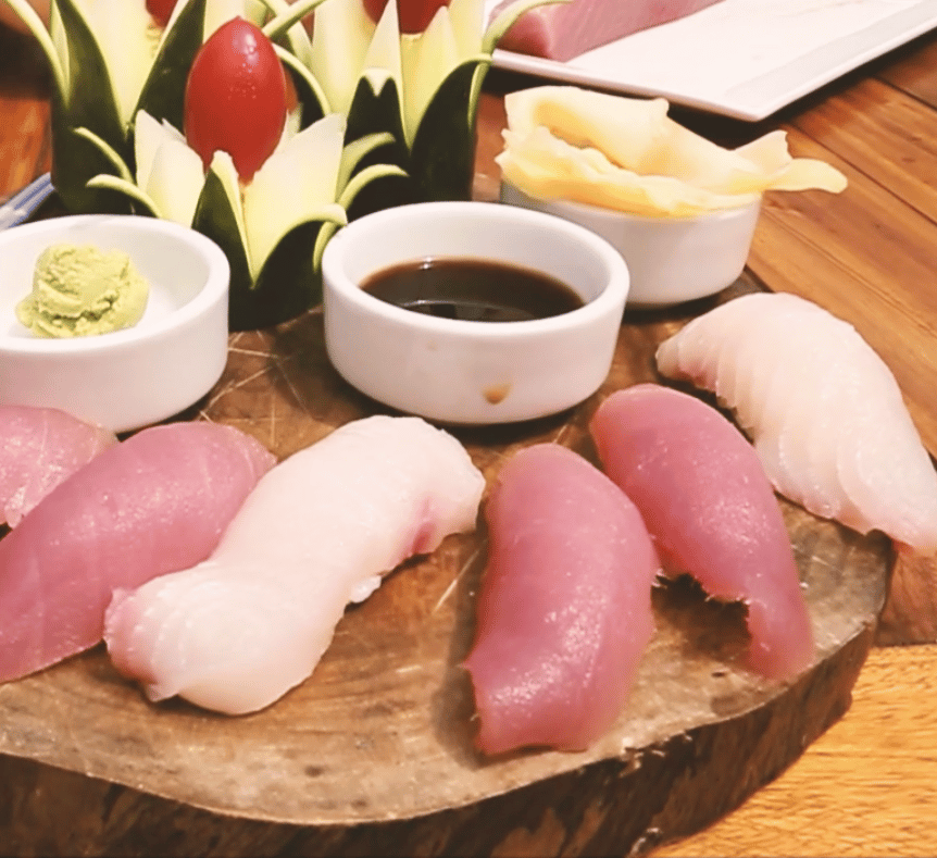 yellowfin tuna nigiri sushi recipe