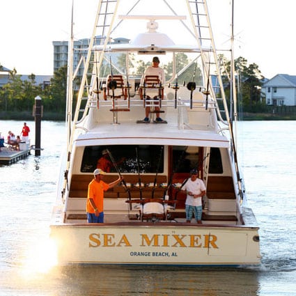 Sea Mixer tournament fishing team Gulf of Mexico Spencer Yachts 66