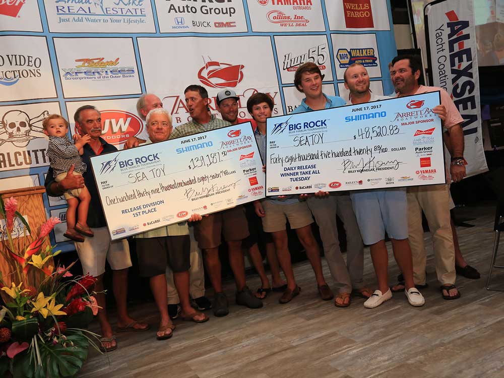 2017 big rock blue marlin tournament bull tolson sea toy