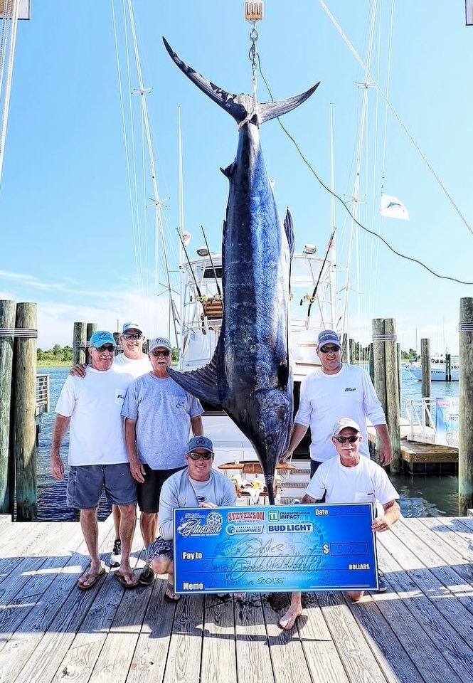 Sea Striker Adrian Holler Jarrett Bay blue marlin Morehead City NC