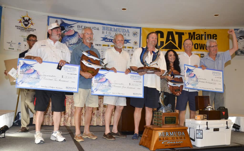 2016 Bermuda Big Game Classic Seamaster first place team