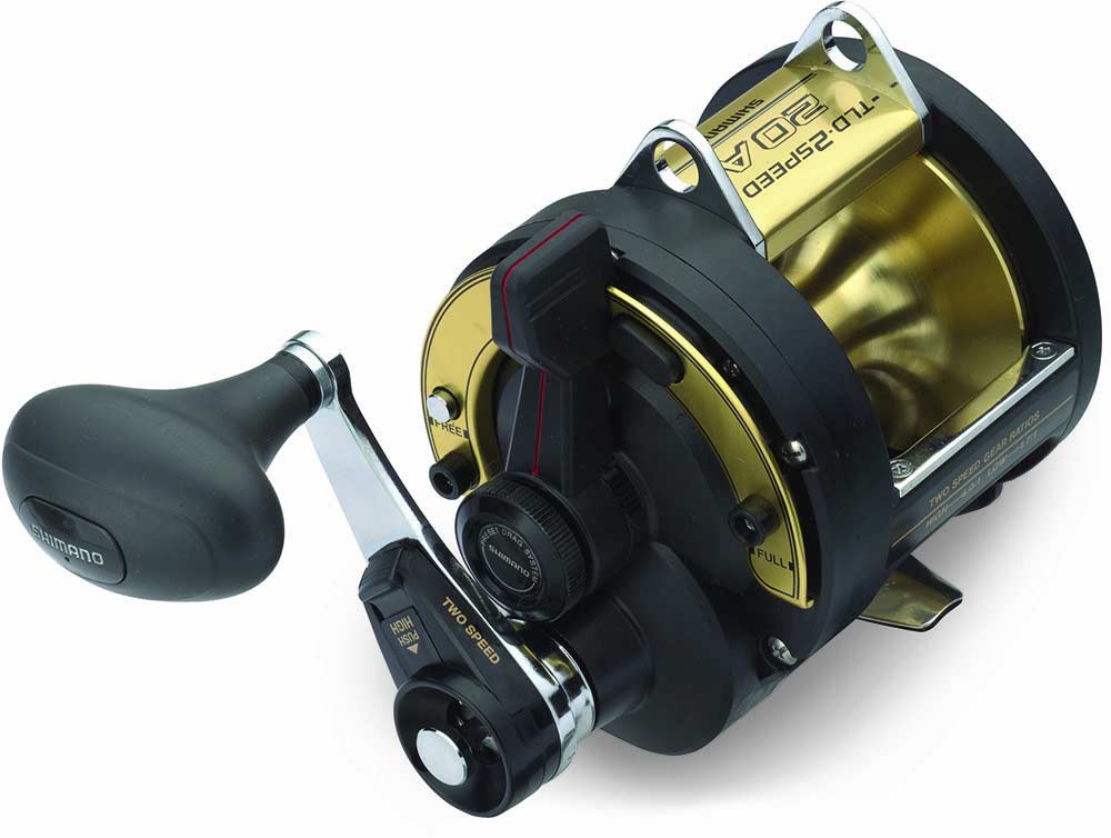 Shimano TLD 20 II on a white background.