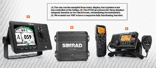 Simrad electronics