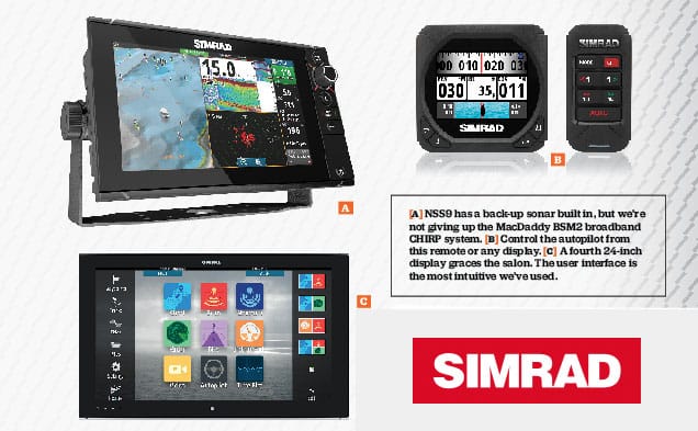 Simrad electronics