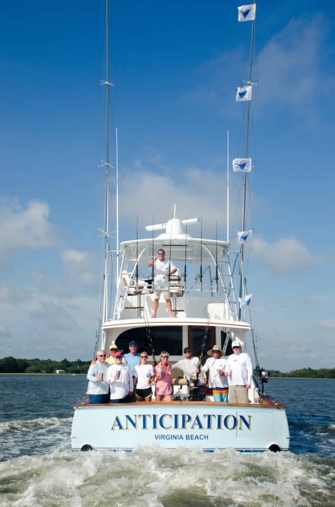 Anticipation winning team 2016 Bohicket Invitational Billfish Tournament SC Governor's Cup Billfishing Series