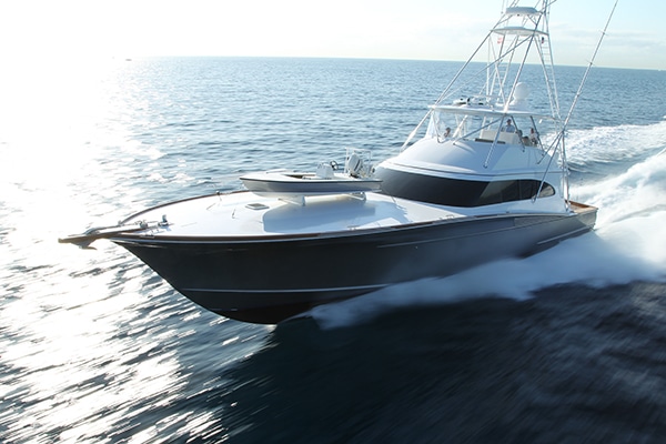 Spencer Yachts 87' on water