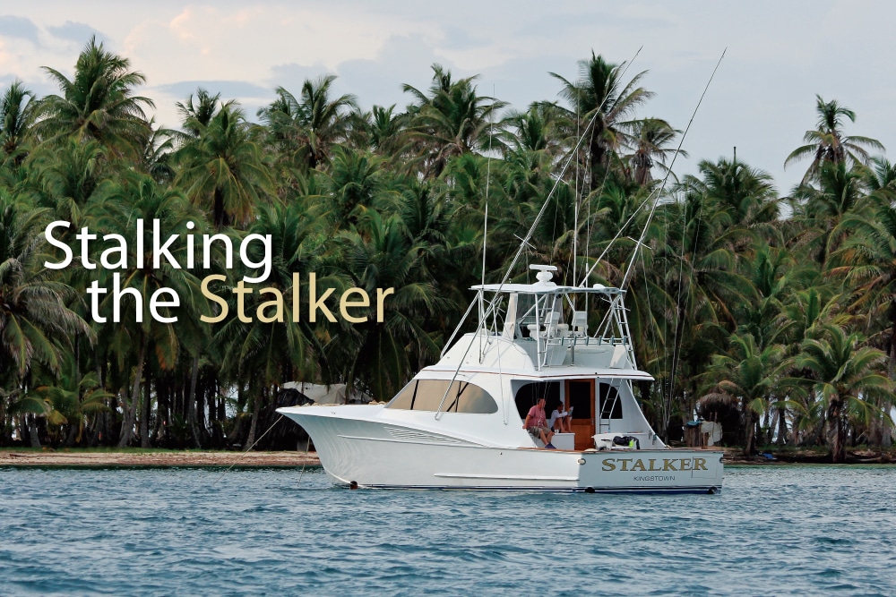 Stalker sport-fishing boat