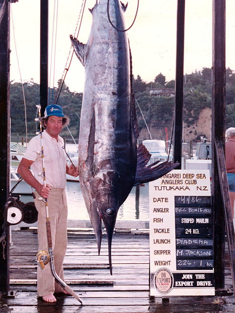 all-tackle striped marlin world record