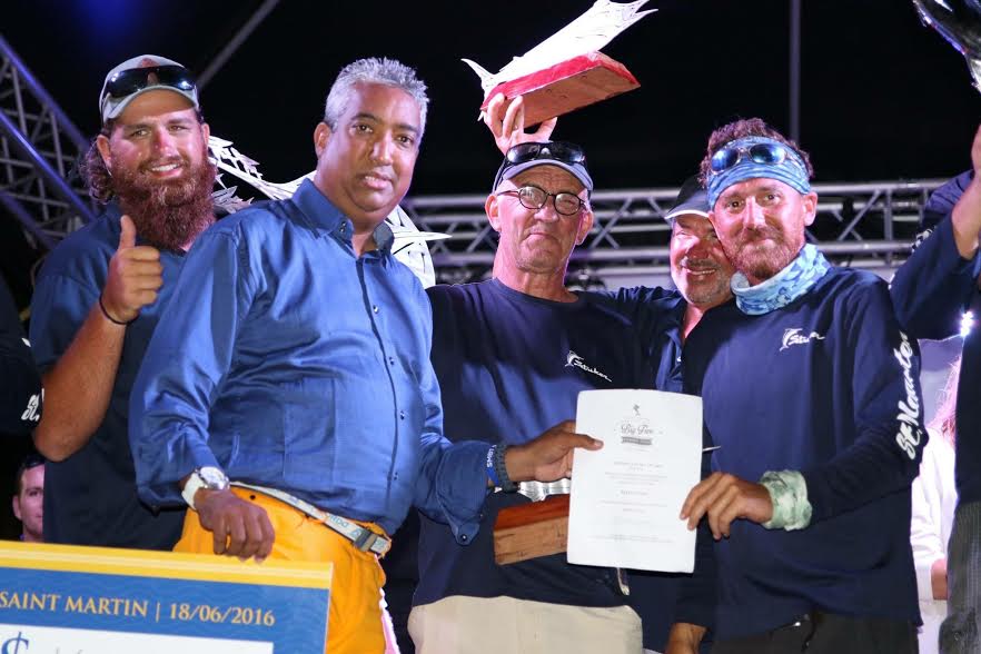 2016 St. Martin Billfish Tournament Striker winning team