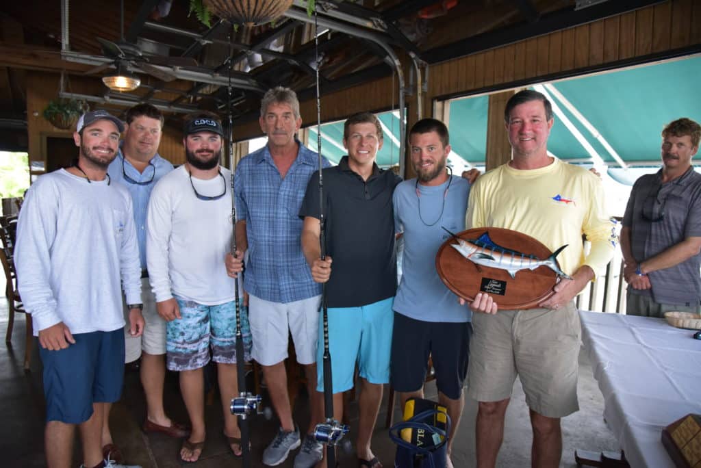 2016 Texas Legends Billfish Tournament live situation second place team