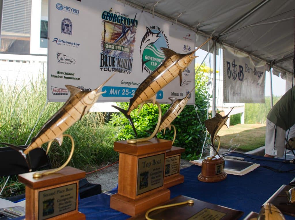 2016 Georgetown Blue Marlin Tournament awards