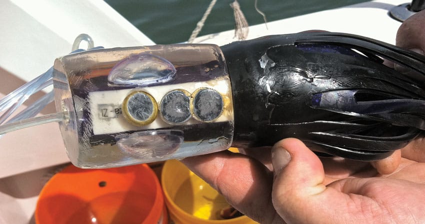 weighted lure tips