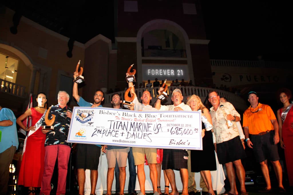 winners at Black and Blue Tournament