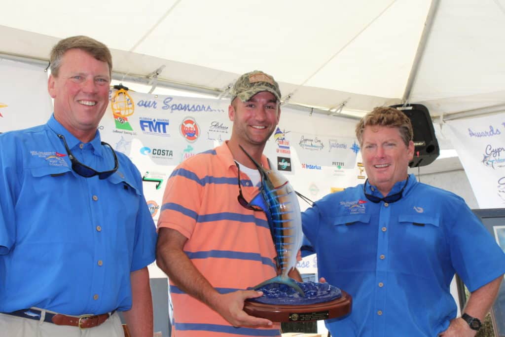 2016 New Orleans Invitational Billfish Tournament top blue marlin angler