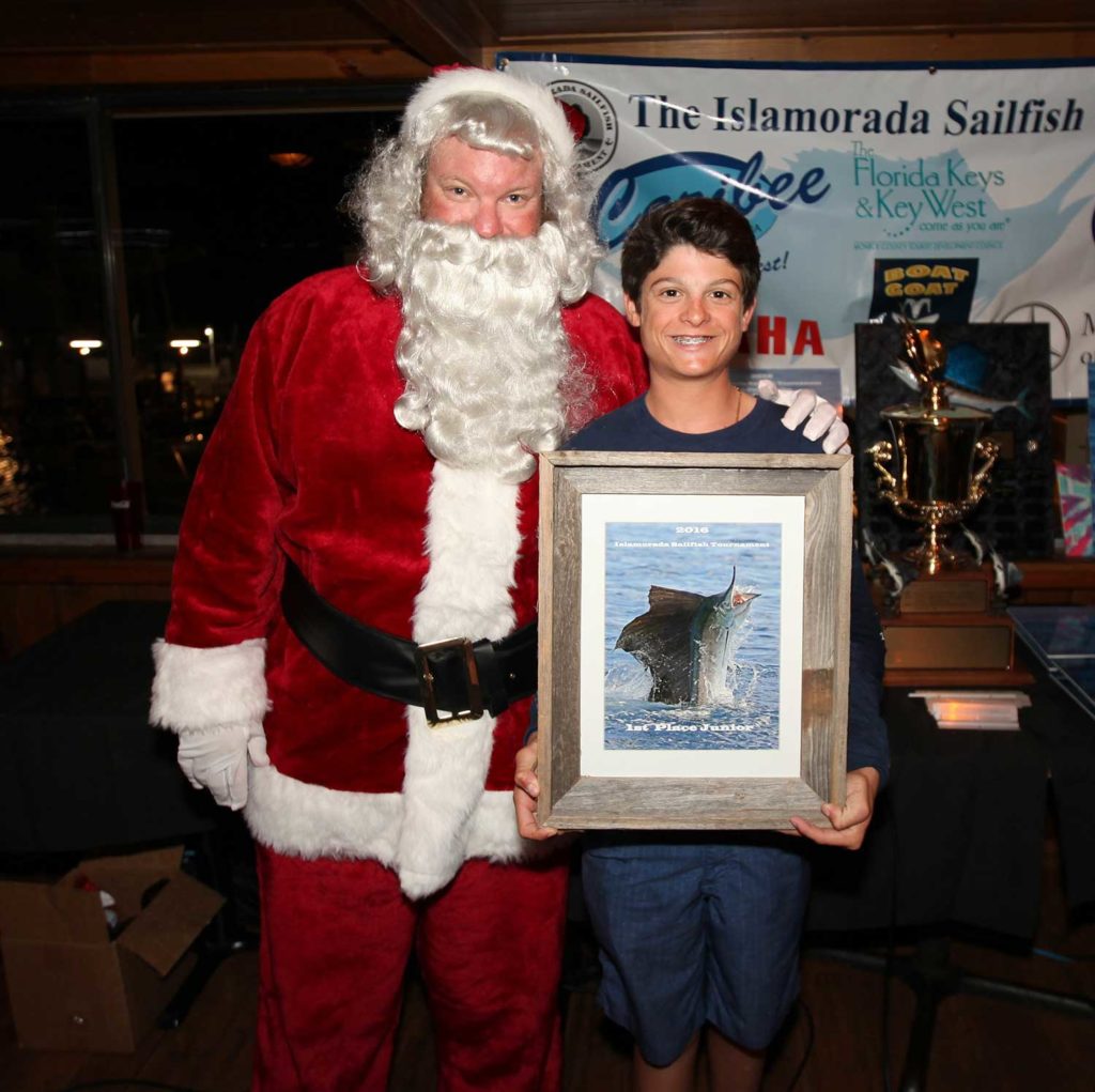 top junior angler Islamorada Sailfish Tournament 2016