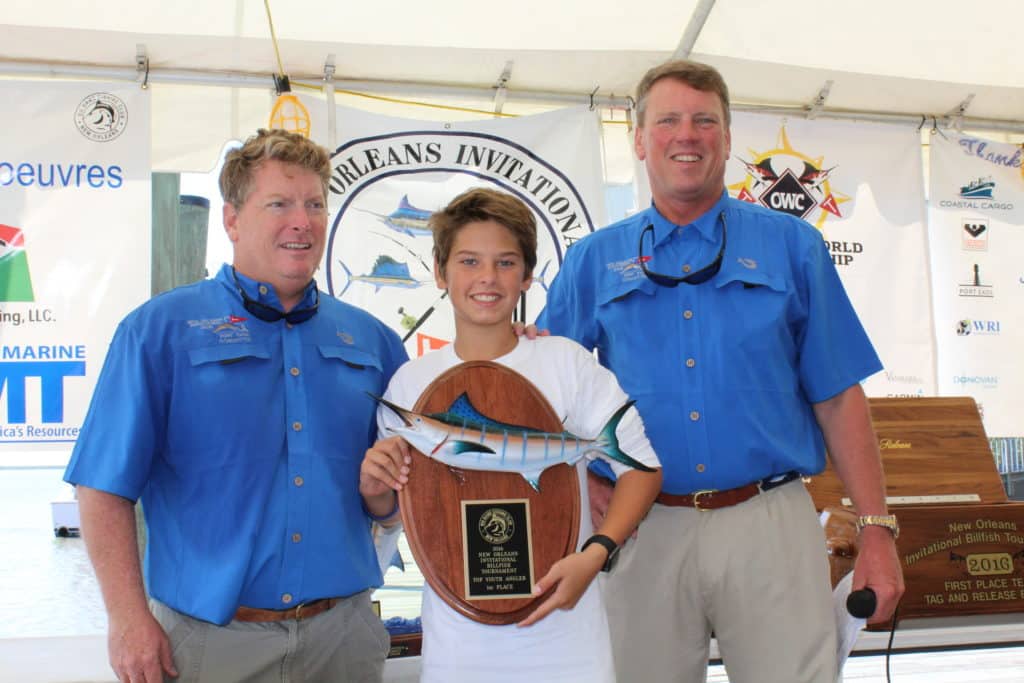 2016 New Orleans Invitational Billfish Tournament Max Barberito Top Junior Angler