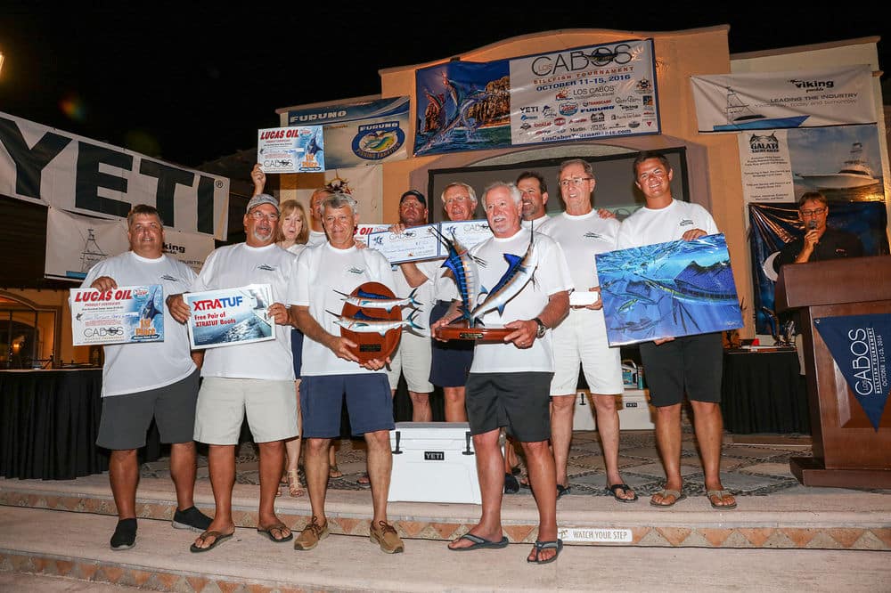 2016 Los Cabos Billfish Tournament top release team