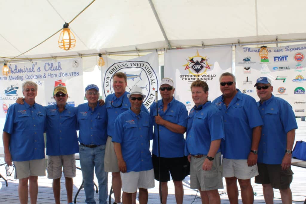 2016 New Orleans Invitational Billfish Tournament club members