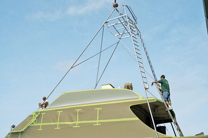 building a tuna tower