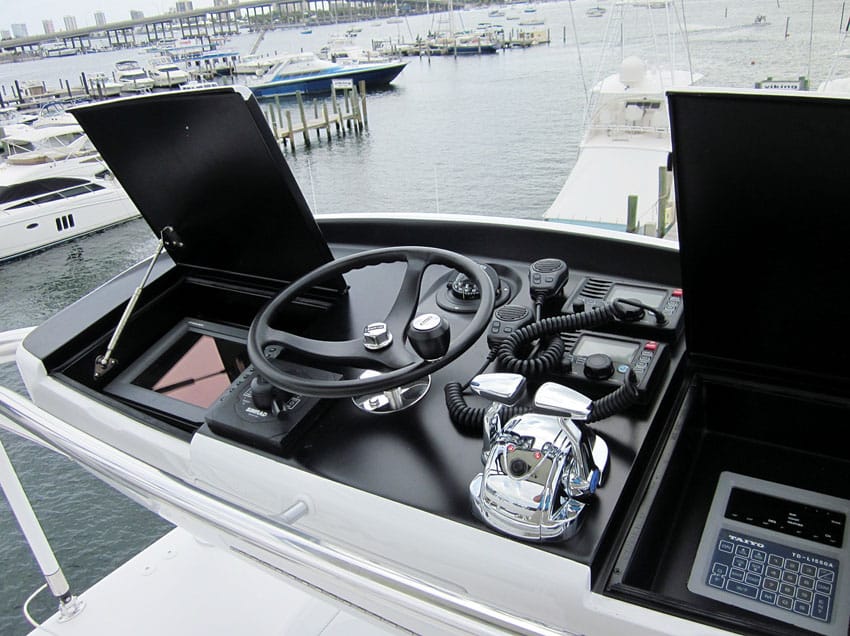 boating from tuna tower