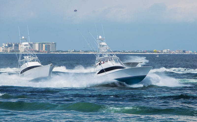 boat running off Destin