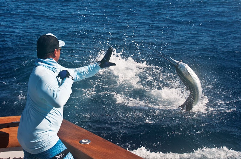 fishing in Isla Mujeres, Mexico