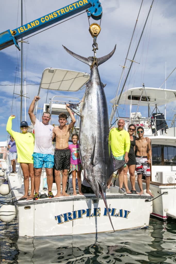 2016 Bermuda Big Game Classic Triple Play biggest blue marlin Jacob Estis