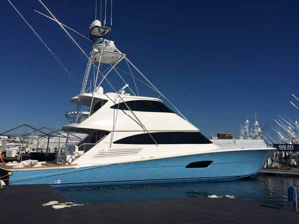 Viking 92 at Fort Lauderdale International Boat Show