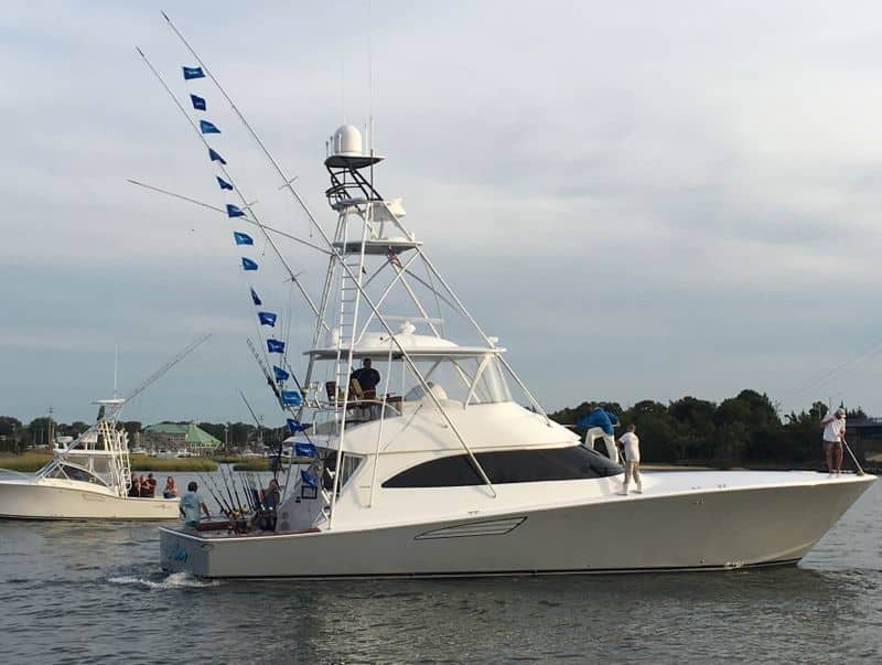 2016 Manasquan River Marlin and Tuna Club tra sea ann white marlin flags