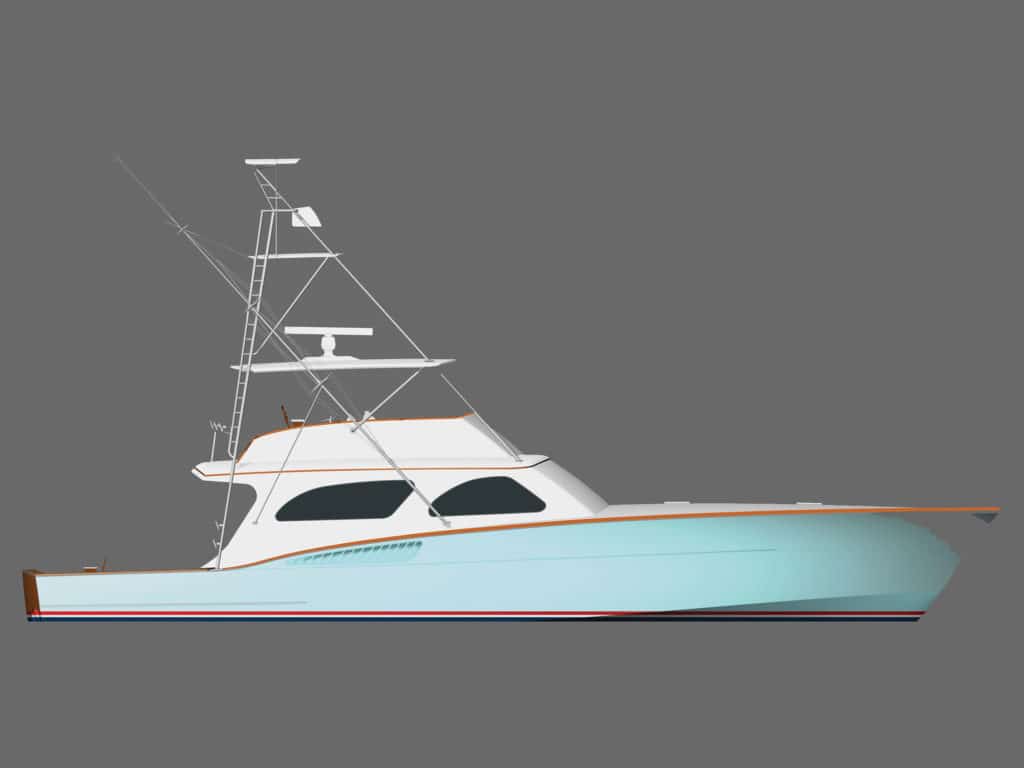 Whiticar 72 being built