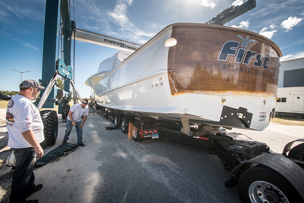 Winter 65 loaded for delivery