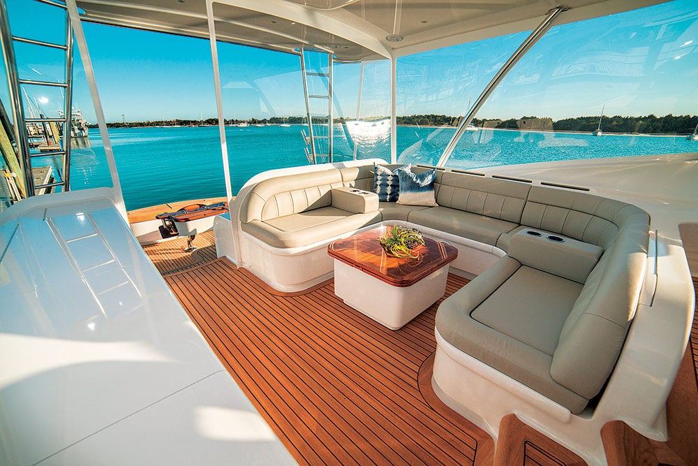 winter custom yachts first light deck helm