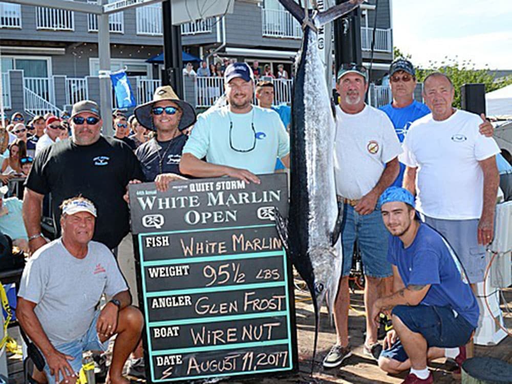 first place team wire nut 2017 white marlin open