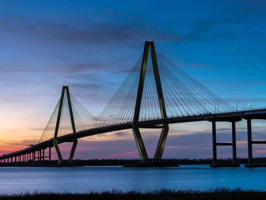 Cooper River’s Arthur Ravenel Jr. Bridge.