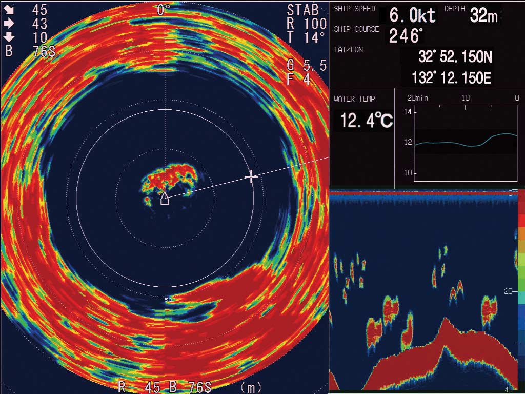 An Omni sonar display