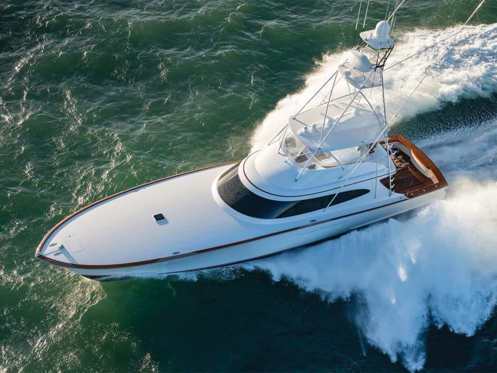 A Willis Custom Yacht on the water.