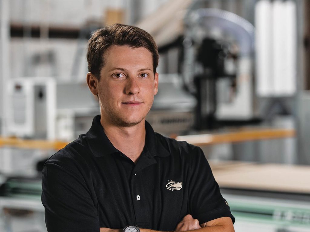 Portrait of Peyton Lanier of Jarrett Bay Boatworks