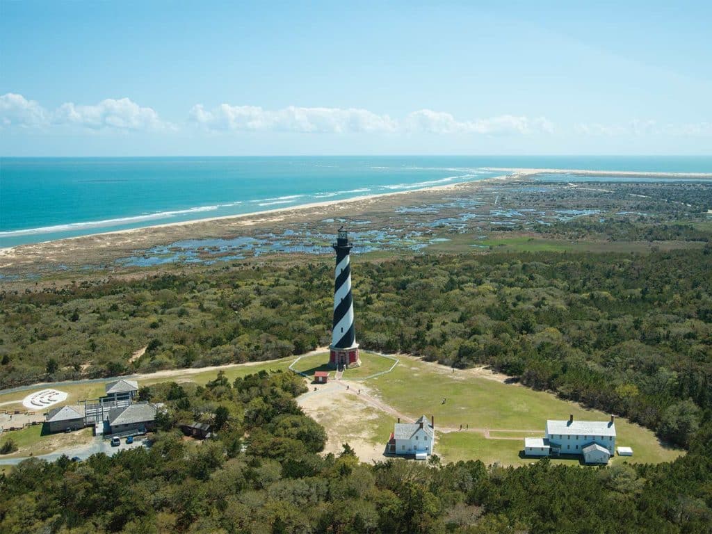 Outer Banks lighthouse in North Carolina.