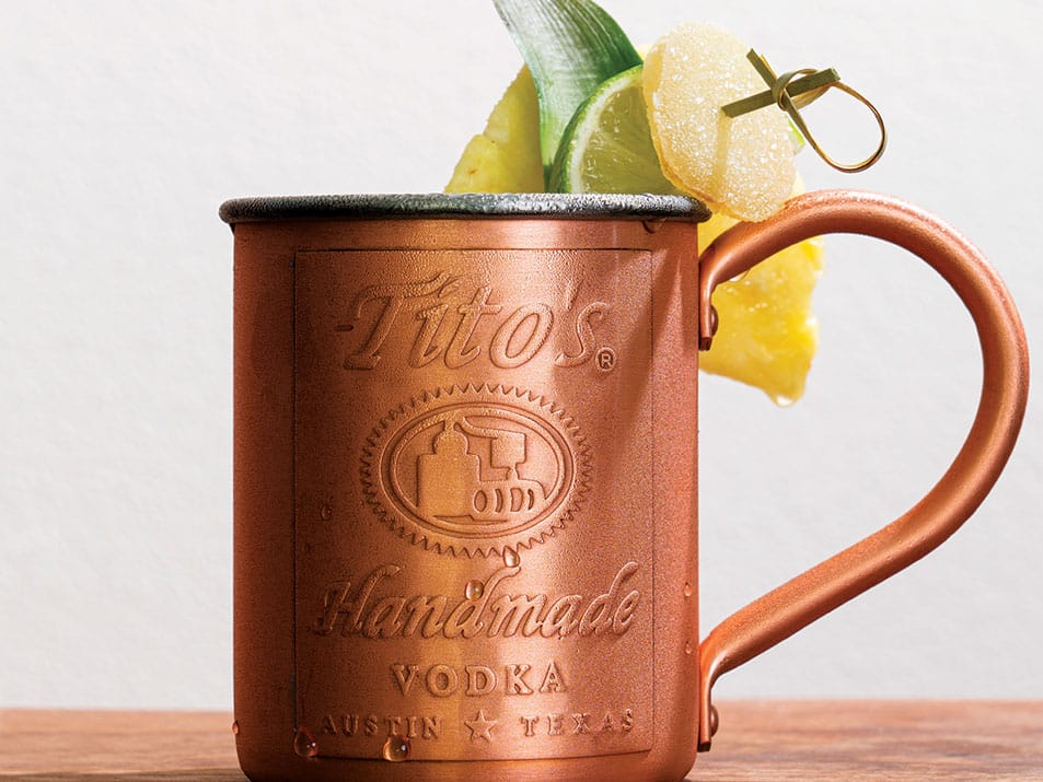 Tito's Fresh Fruit Mule