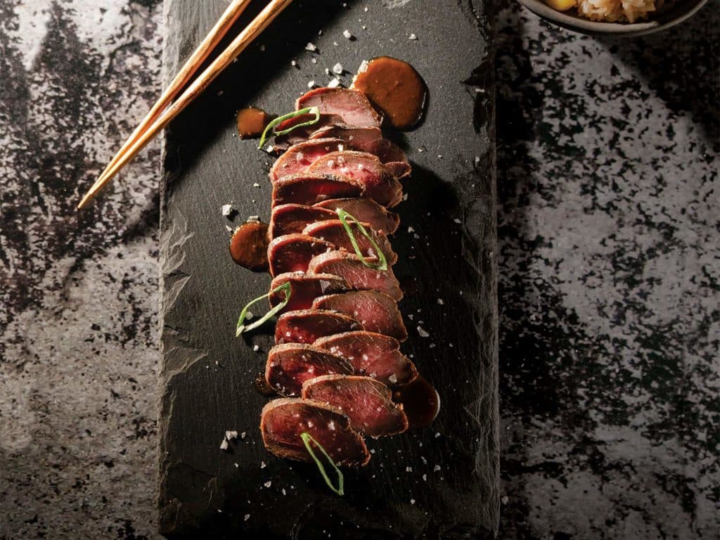 Pan-Asian Teriyaki Axis Deer Loin