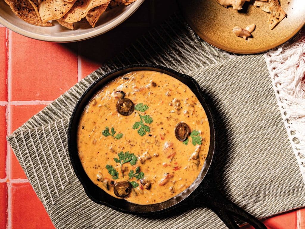 Smoked Bison Queso
