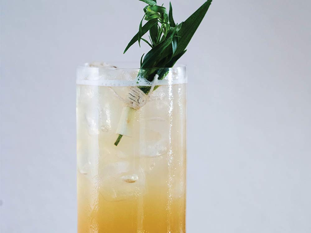 Tito’s Sweet Grass Rickey