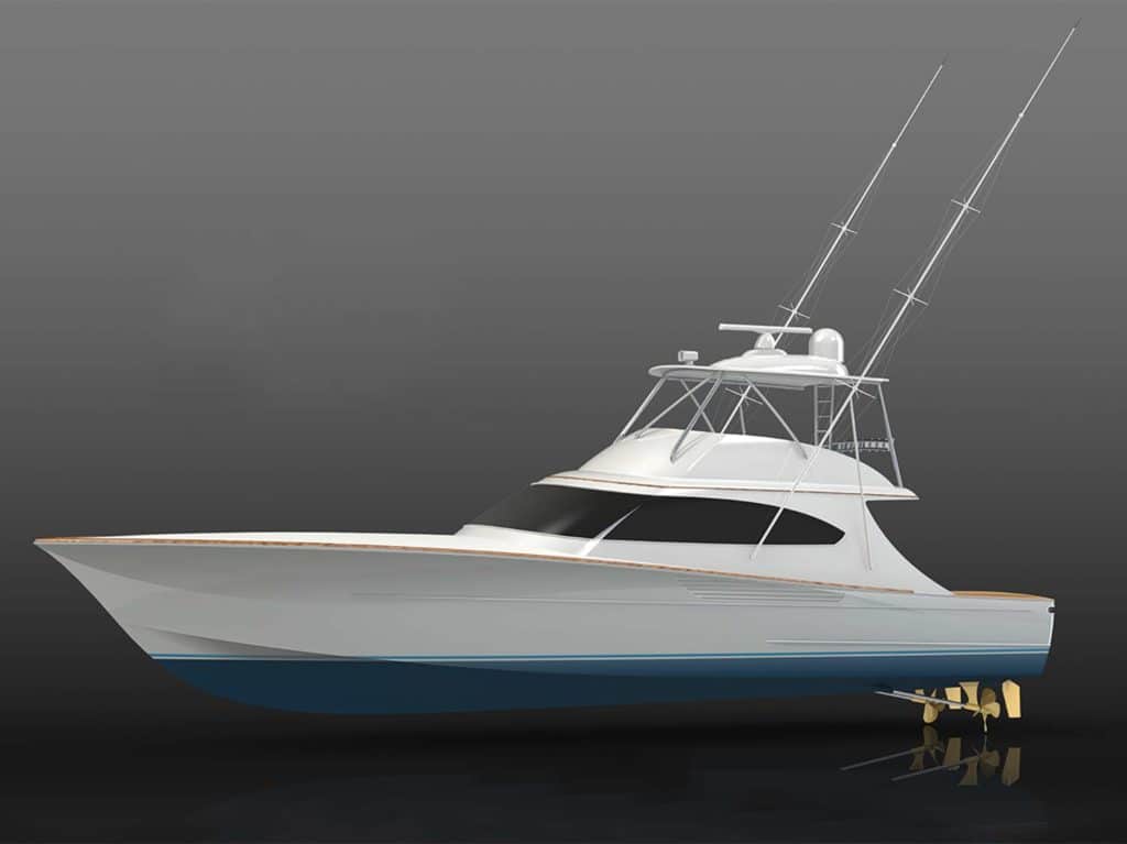 Daniels Boatworks 63 digital render