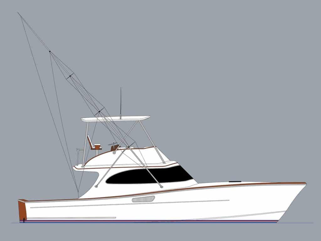 Release Boatworks 43 digital render