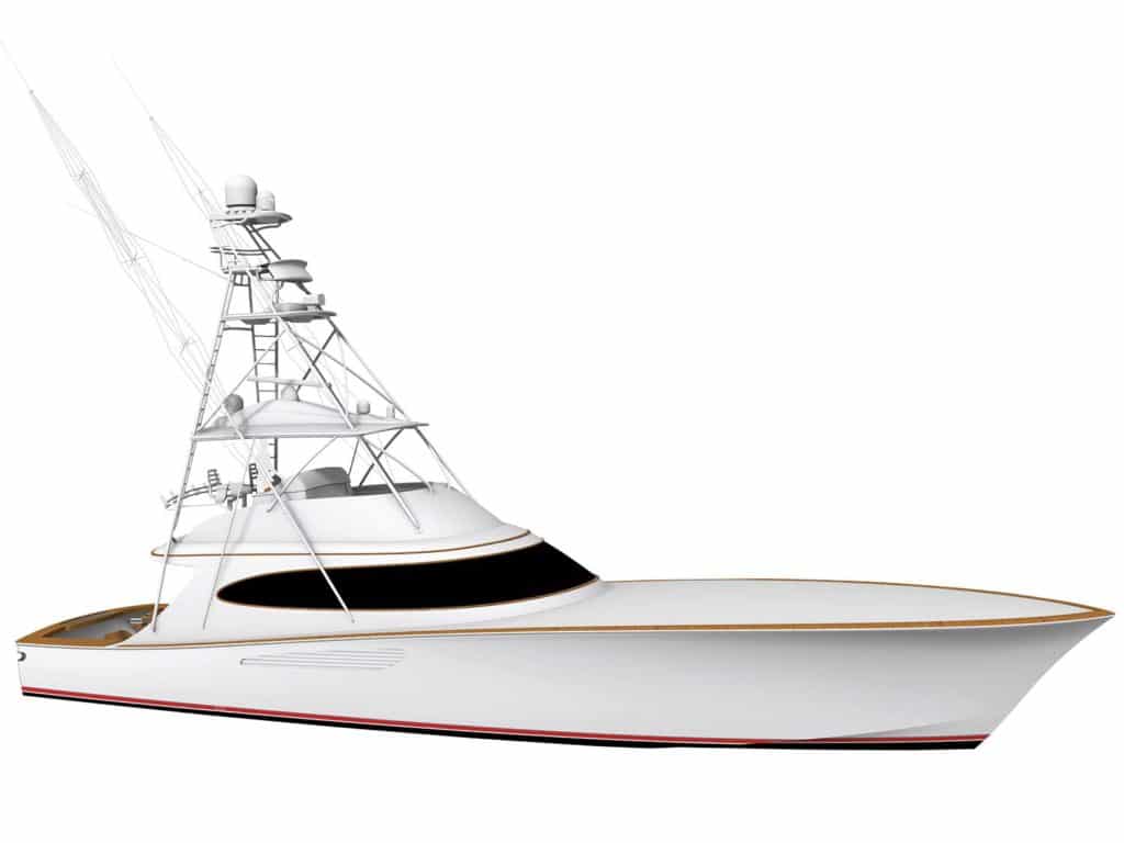 Willis Custom Yachts 70 digital render